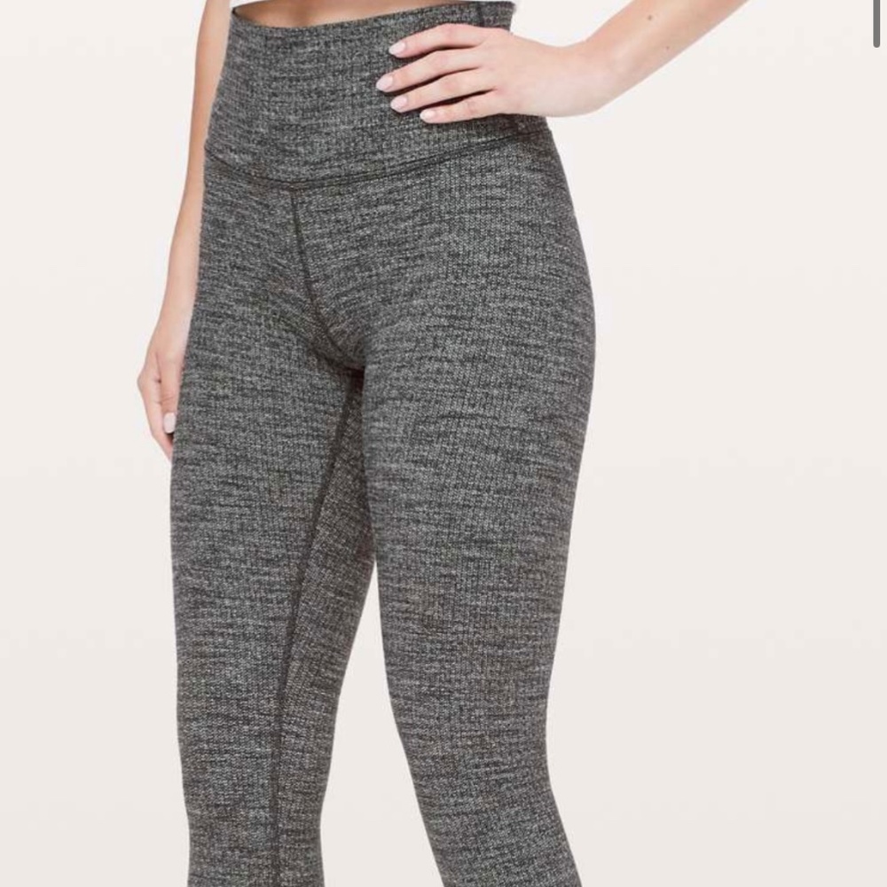 Lululemon Wunder Under Knit High-Rise leggings